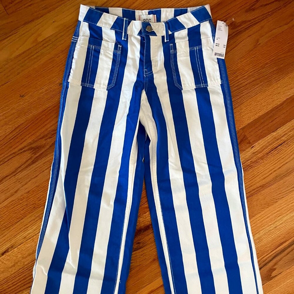 Urban Outfitters BDG Striped Straight Leg Pant - NWT